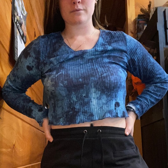 SHEIN tie dye long sleeve - Picture 2 of 4